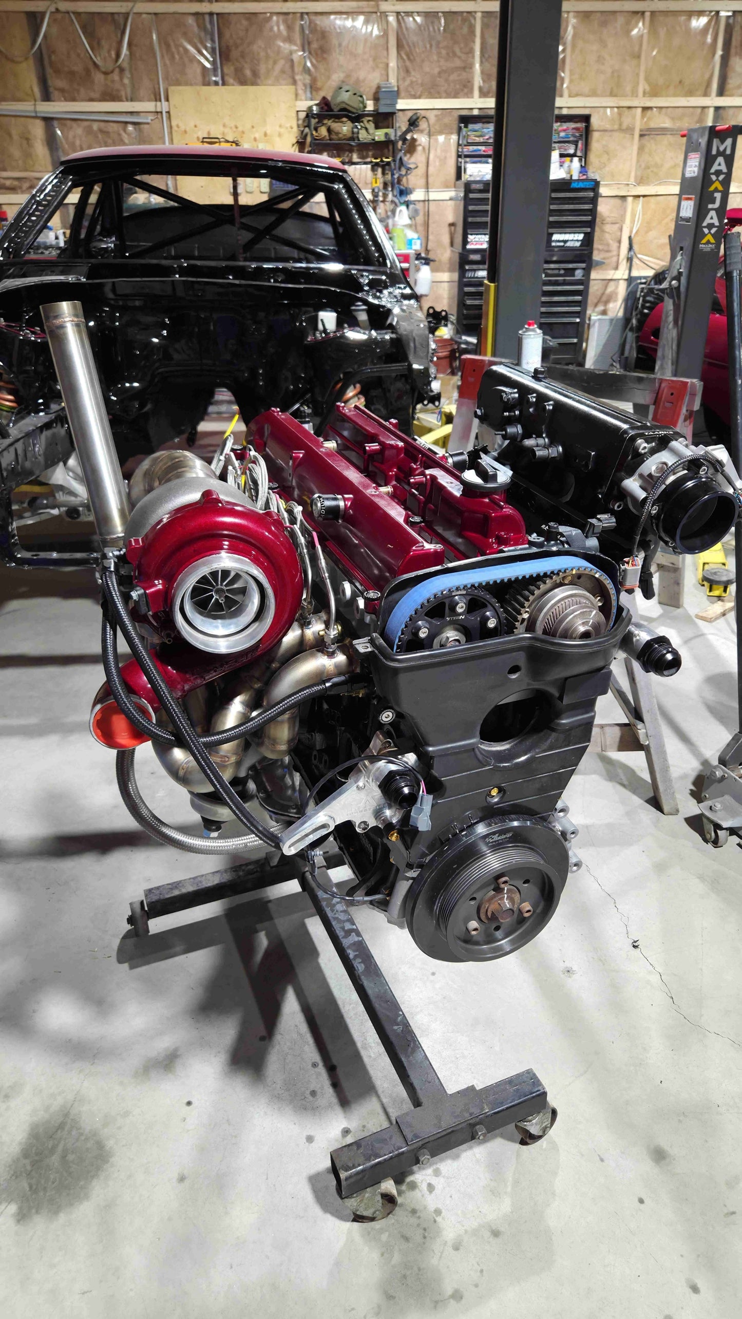 🌀 Turbo complet BMFG35-900 avec housing d’échappement V-Band – Breachers Motorsport Manufacturing – testé en compétition