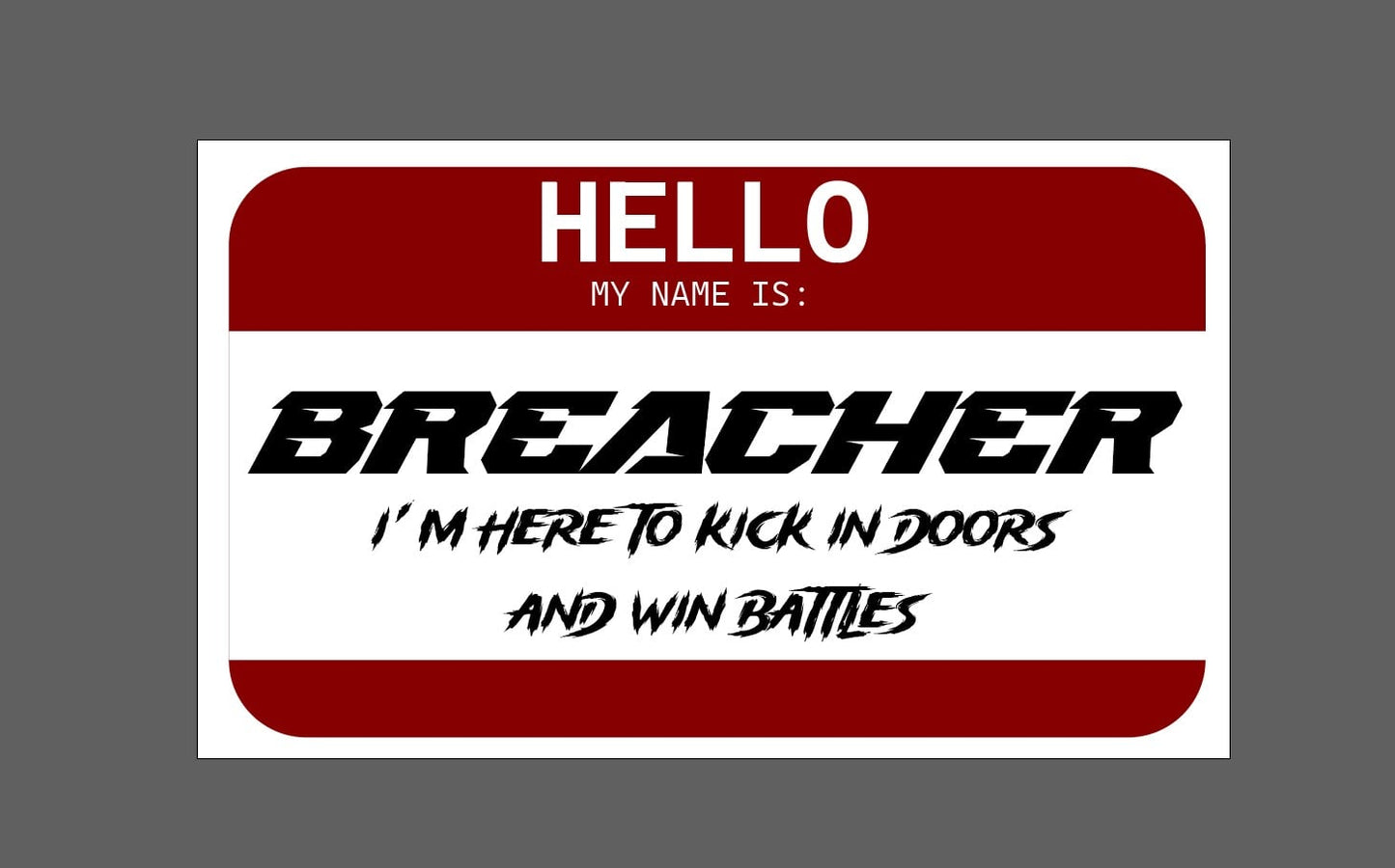 "Breachers Motorsport Classic" T-shirt